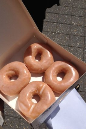 You can get your hands on some Krispy Kremes in Perth tomorrow.