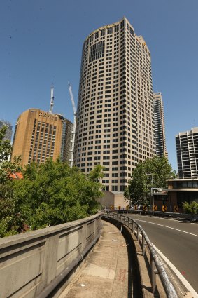 The Shangri-La Hotel in Sydney, where the alleged assault occurred. 