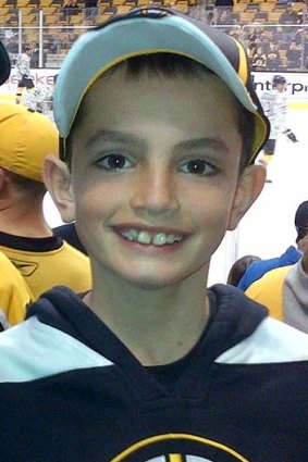 Eight-year-old Martin Richard was killed in an explosion at the Boston Marathon as he waited to give his father a hug at the finishing line.