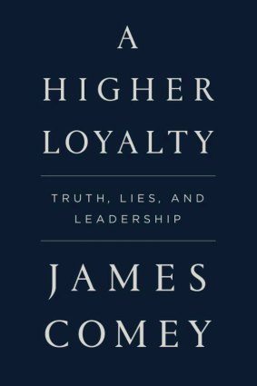 Former FBI director James Comey's new book.