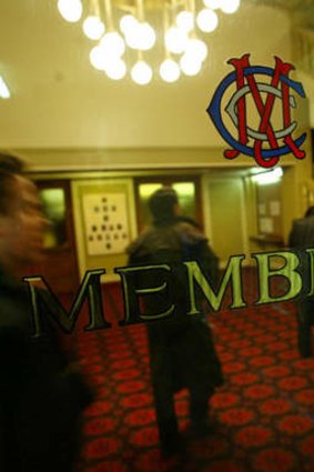 The old MCC members' doorway.