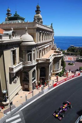Street-fighter: Australia's Mark Webber is hoping to go back-to-back in the Monaco Grand Prix.