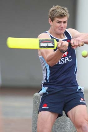 Free to play ... Berrick Barnes has received some good news following a series of worrying head knocks.