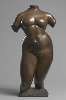 Gaston Lachaise, Torso, bronze, c. 1882.