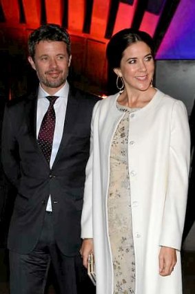 The Opera House was visited by the Danish royal couple, Frederik and Mary.