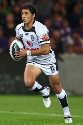 Coming through: Warriors star Kevin Locke has been called the ''new Billy Slater''.