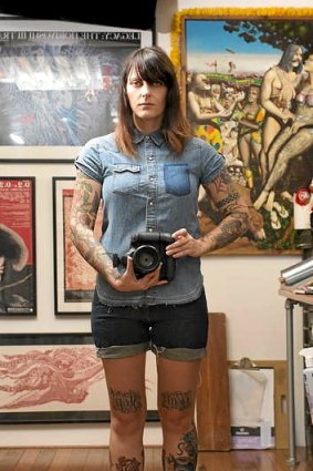 Photographer Nicole Reed, who has been documenting tattoos for years.