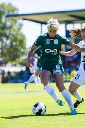 United's Michelle Heyman says Sydney FC's depth will be tested without Ellyse Perry.