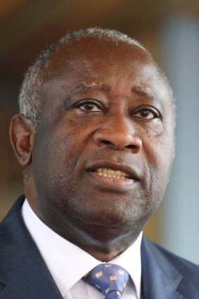 Laurent Gbagbo... captured by French forces.