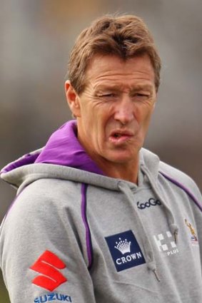 Craig Bellamy has given some of the Storm players a piece of his mind.