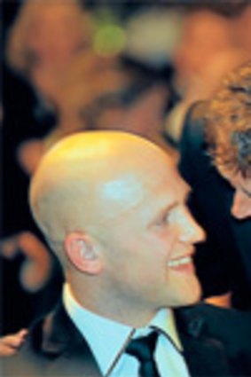 Mark Thompson with Gary Ablett at the 2009 Brownlow Medal.