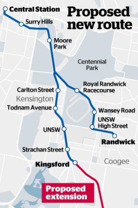 Randwick City Council wants the tram line extended to Maroubra Junction.