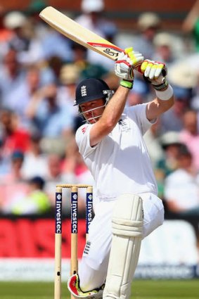 Thorn in Australia's side: Ian Bell continues to hurt Australia's hopes of victory an Ashes series win.