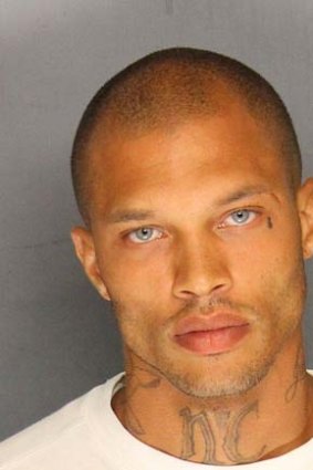 The hottest mugshot: Jeremy Meeks, after being arrested by the Stockton Police Department.