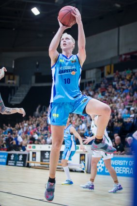 Abby Bishop is back off to the WNBA.