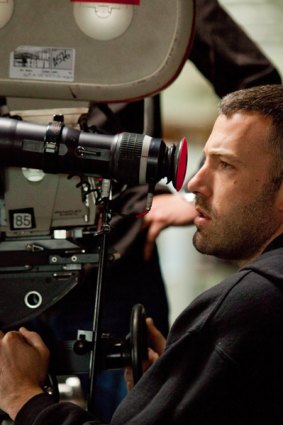 Ben Affleck behind the camera in the crime drama The Town.