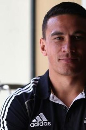 The Silver Fern, as worn here by former All-Black Sonny Bill Williams, has been suggested as a possible new symbol for a New Zealand flag.