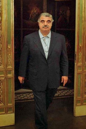 Assassinated: Rafiq Hariri.