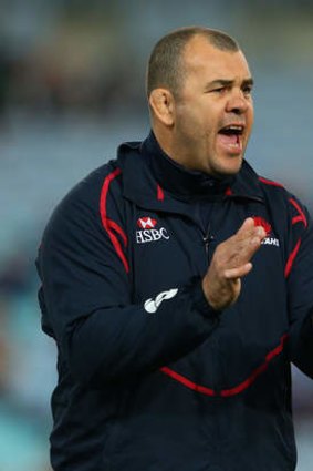 "I thought it was a bit disappointing to be honest that they would put that [announcement] out": NSW Coach Michael Cheika on the Rebels announcement.