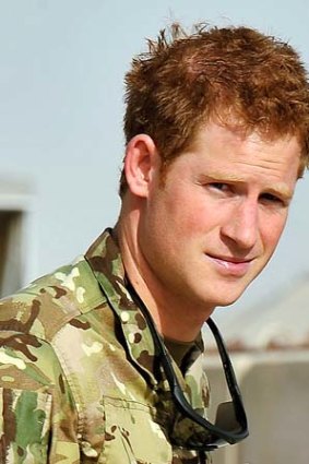 Potential target during attacks ... Prince Harry.