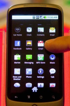 Google's Nexus One sold in the US.