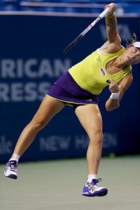 Sam Stosur will play American Lauren Davis in the first round of the US Open on Tuesday.