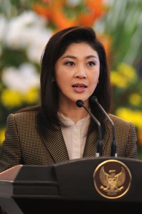 Cracking down ... Thai Prime Minister, Yingluck Shinawatra.