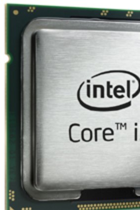 Intel's new Core i5 processor.