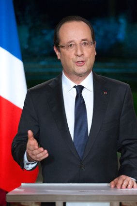 She's just not that into you: Women less knowledgeable about politicians, a new study says.  Pictured: French President Francois Hollande