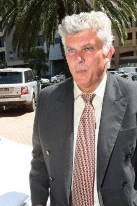 Former Firepower boss Tim Johnston at a Perth Federal Court appearance in 2009.