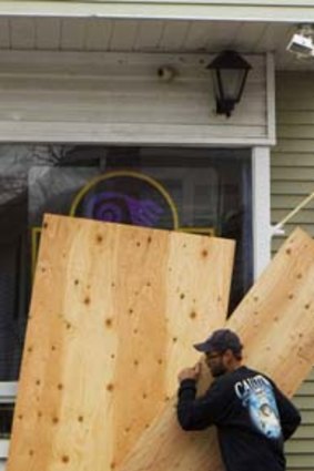 Residents along the east coast scrambled to prepare for Hurricane Sandy.