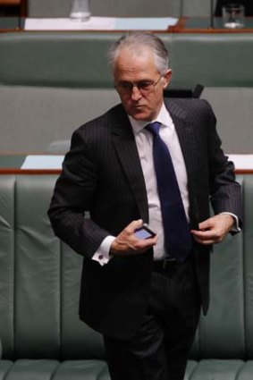 Preferred Coalition leader ... Malcolm Turnbull.