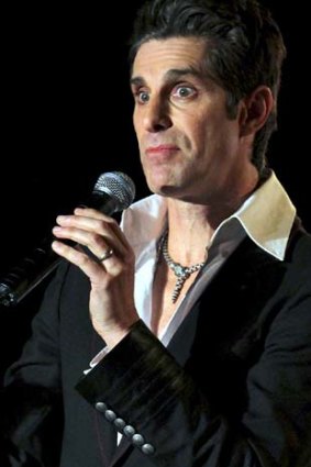 Perry Farrell at The Forum tent at Splendour in the Grass.