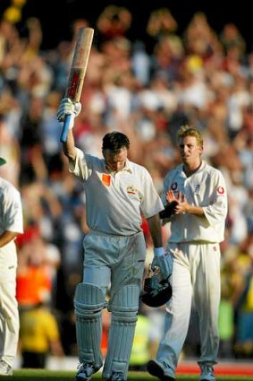 Inspiration: Steve Waugh's perfect day at the SCG in 2003.