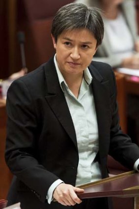 "The policy he has is a con job that you have when you think that climate change is absolute crap": Penny Wong.