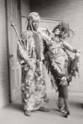 Claude McKay and Baroness Elsa von Freytag-Loringhoven, Harlem, 1922.