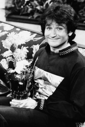 Robin Williams became famous playing an alien and gave every impression of having arrived from the stars himself to teach us dull earthlings how to laugh.