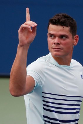 Out: Milos Raonic.