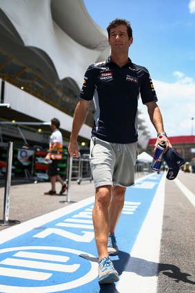 Ready to walk away from formula one: Mark Webber in Sao Paulo this week.