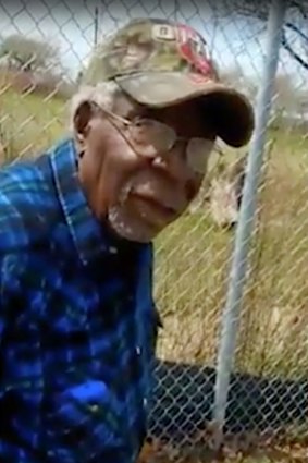 Frame from video posted on Facebook shows Robert Godwin Sr. in Cleveland moments before being fatally shot. 