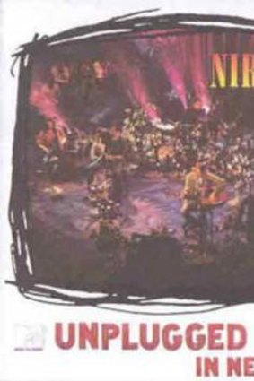 Nirvana Unplugged in New York , album cover .