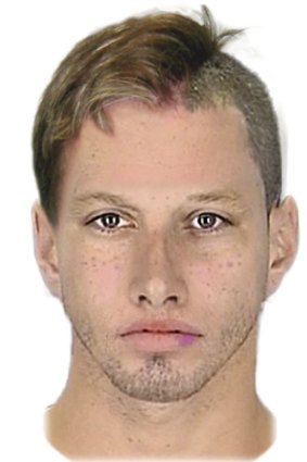 Police are hunting for this man who assaulted a girl at her primary school.