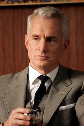 John Slattery as Mad Men's Roger Sterling. Refusing the boss sex was a bad career move.