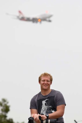 Brisbane plane spotter Beau Chenery