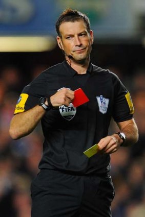 Referee Mark Clattenburg.