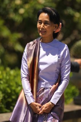 Aung San Suu Kyi: Country still has some way to go towards democracy.
