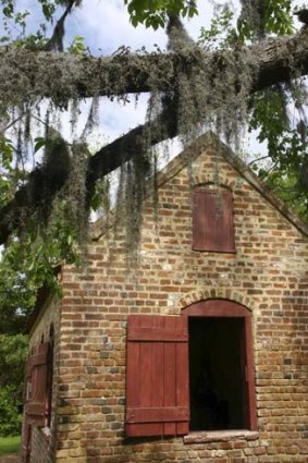 Rich pickings ... slave quarters at Boone Hall.