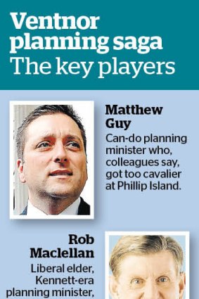 The key players in the Ventnor planning saga.