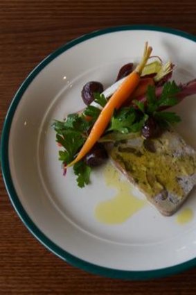 The terrine - a masterpiece - is tweaked weekly at Union Dining.