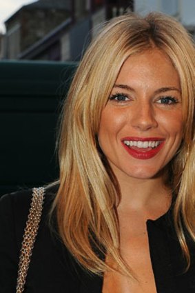 Victims of hacking ... Sienna Miller.